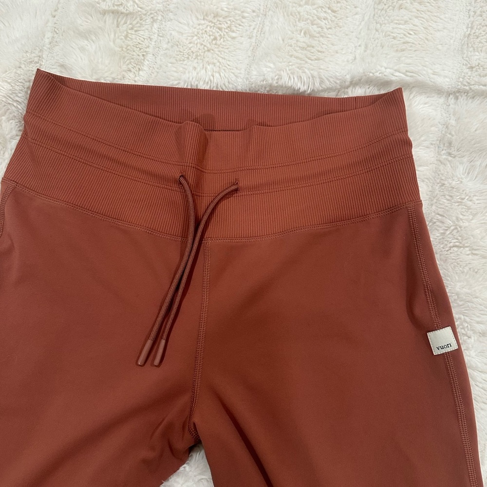 Vuori Rust Red Track Joggers